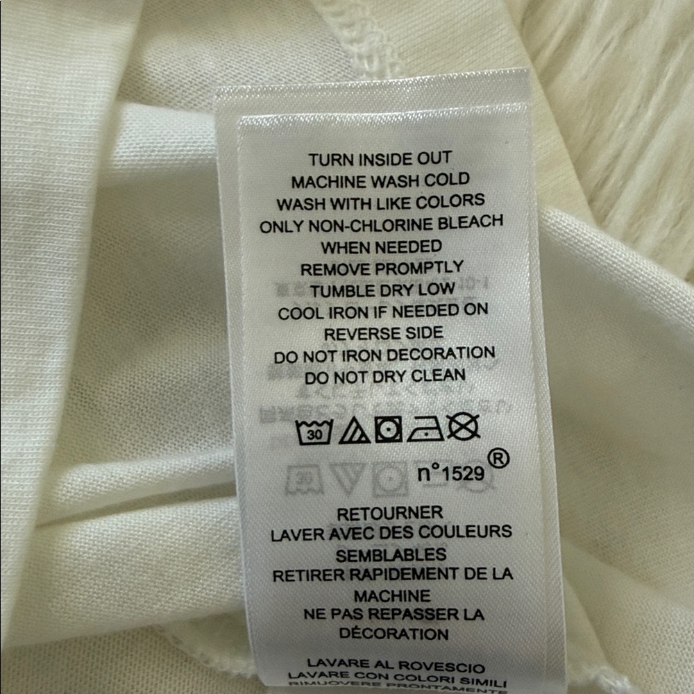 Lauren Ralph Lauren White Short Sleeve T-Shirt Size M - Picture 6 of 8